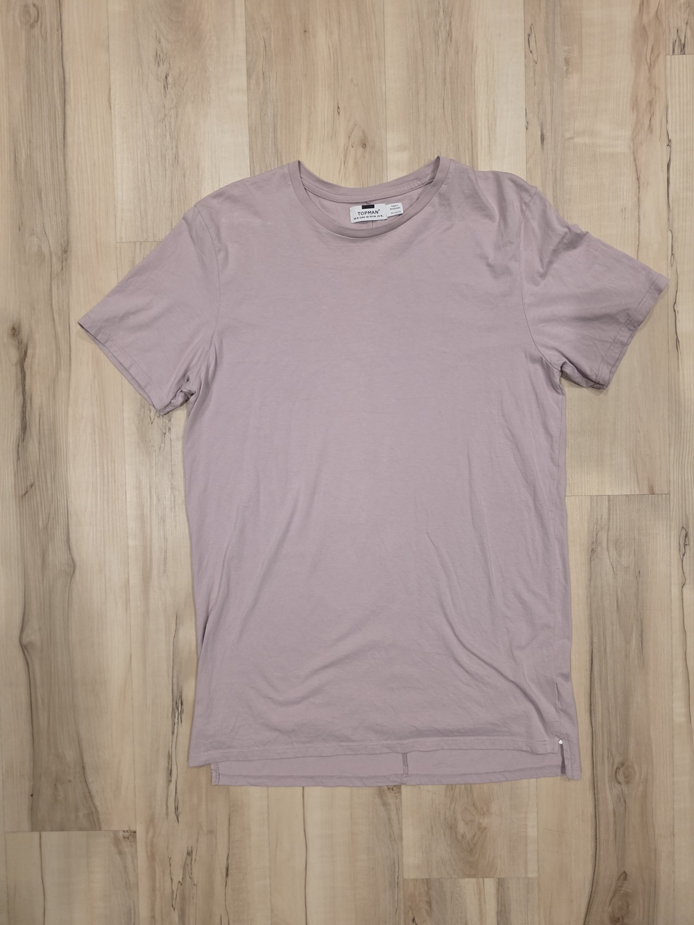 Topman Soft Mauve Crew Neck T-Shirt